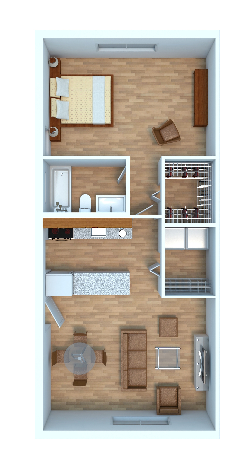 A square feet property with rooms, baths, a kitchen, living area, and washer/dryer